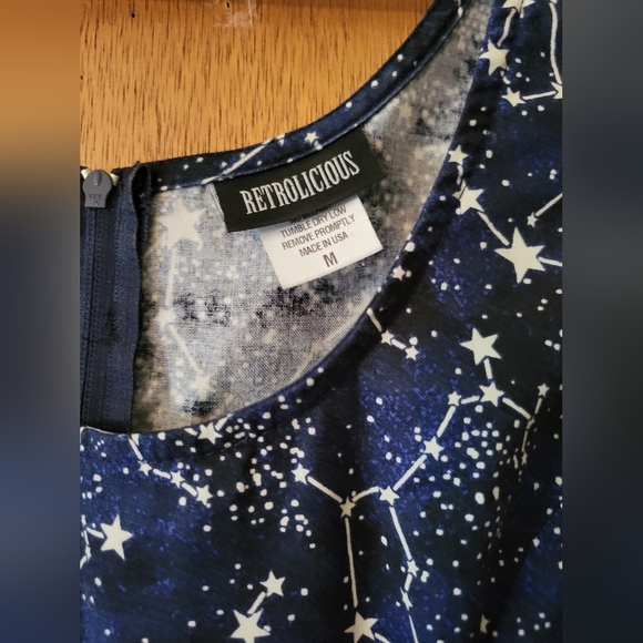 Retrolicious Constellation Glow in the Dark Dress - Picture 3 of 4